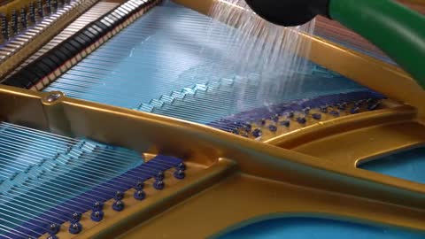 I filled my PIANO with WATER then played it!