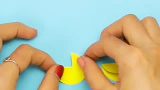 DIY 3D Paper chicken for Kids
