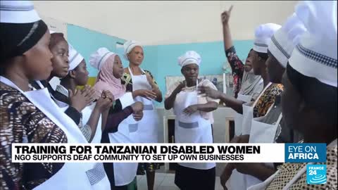 Training offers lifeline for deaf women in Tanzania