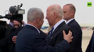Biden arrives in Israel