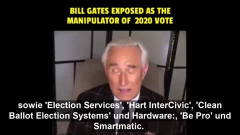 Roger Stone: Bill Gates, Microsoft und die Wahlmanipulation - Bill Gates exposed