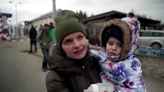 'We will fight, even if Europe doesn't help us': Ukrainian refugee