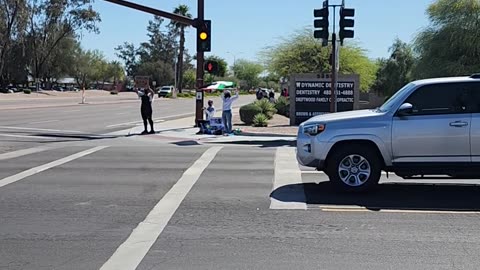 Any given Monday morning, we have protesters at Chandler BLVD