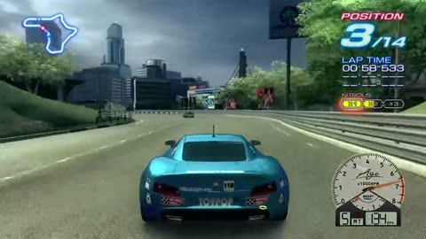 Ridge Racer 6 - Basic Route #1 Gameplay(Xbox One S HD)