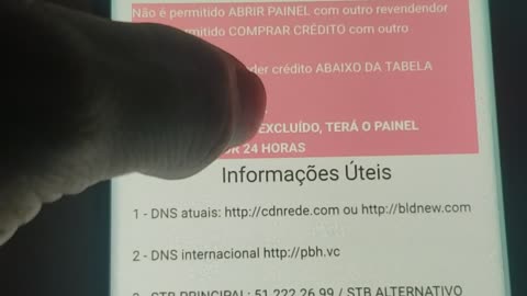 Veja todas as informações que voce precisa, e onde encontra no painel