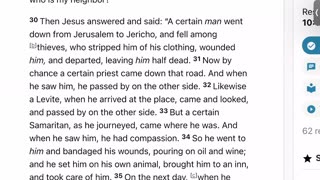 DAY 107: "NEVER TOO BUSY" (Luke 10:33) "Earthly Life is Temporary but Eternal Life is Everlasting"