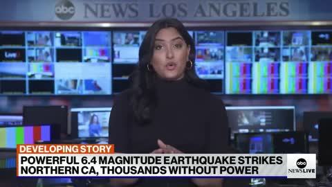 Northern California rocked by ‘notable’ magnitude 6.4 earthquake