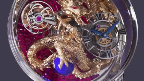 The Jacob & Co. Astronomia Art Dragon Baguette Rubies