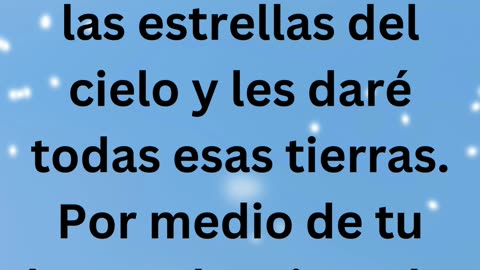 "Promesas de Bendición y Obediencia" enesis 26:4-5