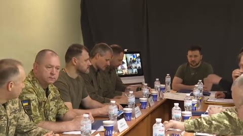 Zelenskyy and General Staff Meeting - 27 July '23