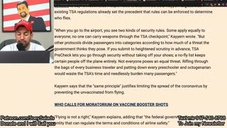 Former Obama Official Calls for 'No-Fly List' for Unvaccinated!