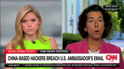 Biden's Commerce Secretary Is GRILLED Over Her Private Email Being Hacked