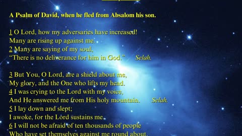 Christian Meme Video: Psalms Chapters 1 thru 3 (01/21/2024)