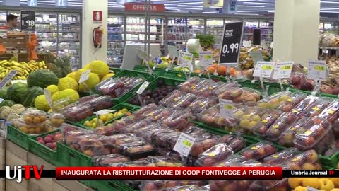 Inaugurata la ristrutturazione della Coop di Fontivegge a Perugia, un progetto economico e sociale