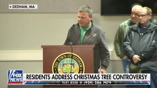 Jesse Watters gives an update on the Christmas Tree saga in Dedham, Massachusetts