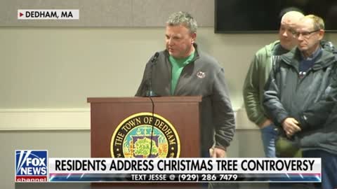 Jesse Watters gives an update on the Christmas Tree saga in Dedham, Massachusetts