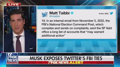 Twitter files show the FBI had 80 agents assigned at Twitter headquarters.