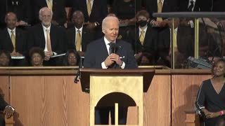 Biden lying again about attending a Black Church
