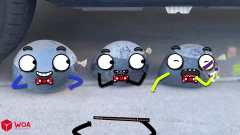 Fun Experiment Car vs Water Balloons, Coca - Crushing Crunchy & Soft Things by Car - Woa Doodland