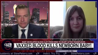 Vaxxed Blood KILLS Baby Infant Develops Blood Clot From Knee To Heart After Vaxxed Blood Transfusion