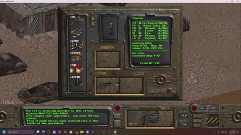 Fallout 1, GamePlay Part.1 - 001