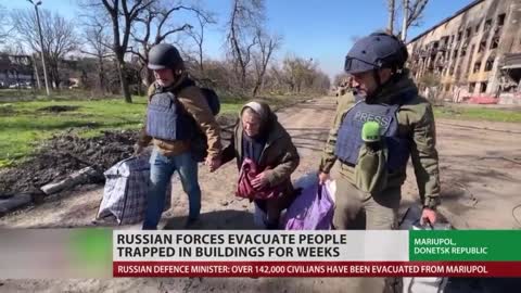 Actual News 21st April 2022 8pm in Sections #3 Mariupol Evacuation
