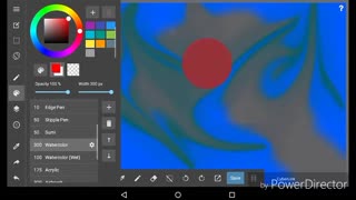2017-10-29 Abstract art texture speed painting