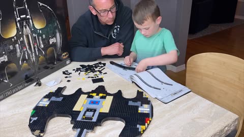 Lego Batwing build
