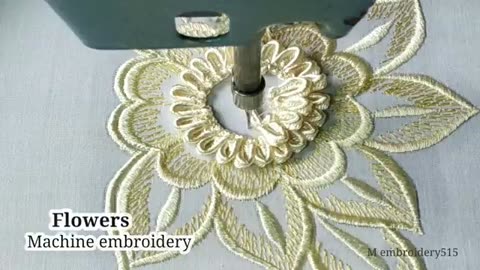 How to best machine embroidery work beautiful design