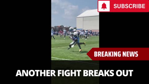 Another Fight Breaks Out At Lions Giants Joint Practice