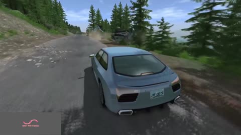 A Selection of Gaming Car Accidents #4 - CrashDriven #4 - BeamNG DRIVE