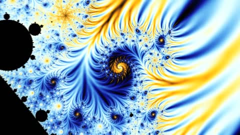 deep relaxation fractal visuals