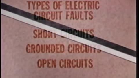 United States Air Force Training Film TF 6078 Trouble-Shooting Electrical Circuits
