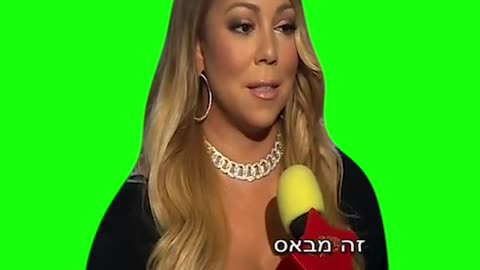 Mariah Carey “Oh Really *Sigh* That Sucks” | Green Screen