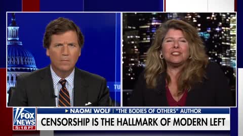 Naomi Wolf 'Censorship is the Hallmark of the Modern Left'