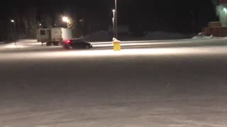 DRIFTING IN A RANDOM PARKING LOT!!!