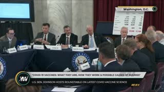 A 9 minute edit of the shocking 3 hour Senate hearing on the CV19 Vx