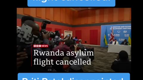 Rwanda deportation flight cancelled!