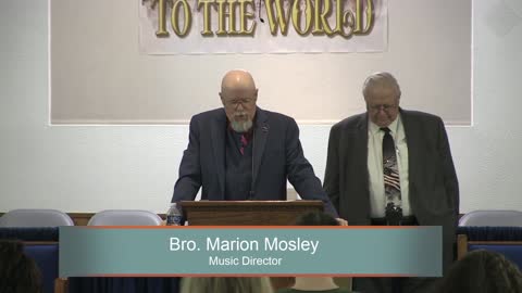 Pastor C. M. Mosley, The Light of the World, John 1:6-9, Sunday Morning, 1/23/2022