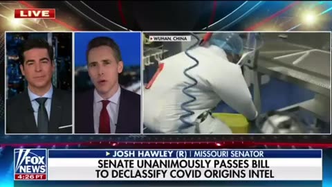 Fox News Senate Unanimously Passes Bill to Declassify Covid Origins
