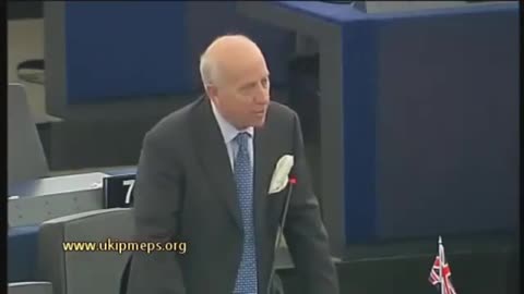 BANKS - The Banks are broke. Godfrey Bloom speaking to the EU Parliament in 2013.