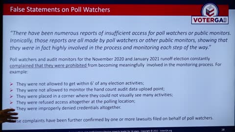 *AUDIO IS CORRECTED* "The Truth About Georgia Elections" Press Conference