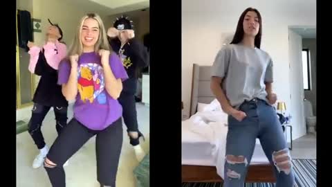 Charli D’Amelio Vs Addison Rae TikTok Dances Compilation (2021)