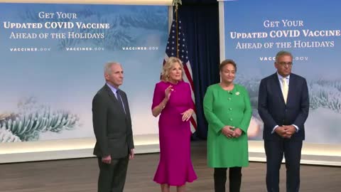 Jill Biden Pushes Americans To Get ANOTHER Booster During The Holiday Season