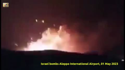 Israel Bombs Aleppo Airport Taking it out of Service, Again!
