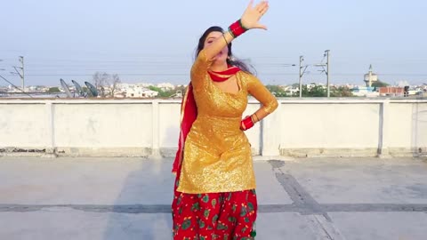 Laal Dupatta Dance - Sapna Chaudhary new song ,Dev Chauhan - Dance with Alisha viral dance -