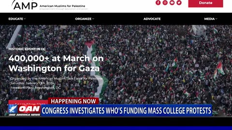 Congress investigating who's behind mass protests on college campuses