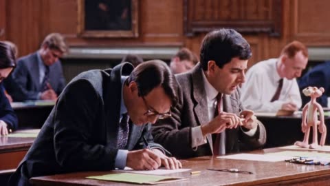 Mr.Bean Takes an exam (1991)