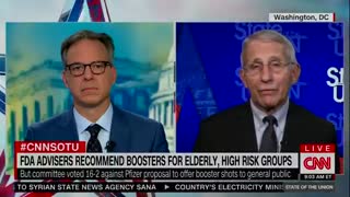 Fauci: FDA Advisory Committee "didn't make a mistake" voting against booster shots