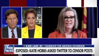 Kari Lake Reacts to Revelation Katie Hobbs' Office Contacted Twitter to Censor Posts